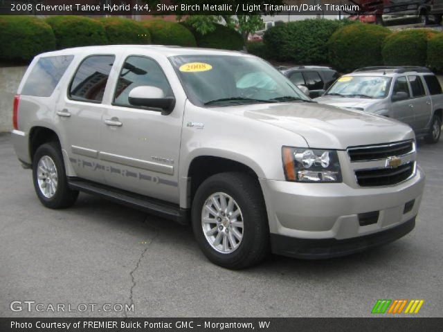 2008 Chevrolet Tahoe Hybrid 4x4 in Silver Birch Metallic