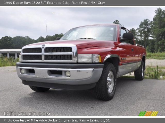 1999 Dodge Ram 1500 SLT Extended Cab in Flame Red