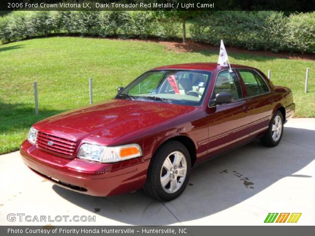 2006 Ford Crown Victoria LX in Dark Toreador Red Metallic