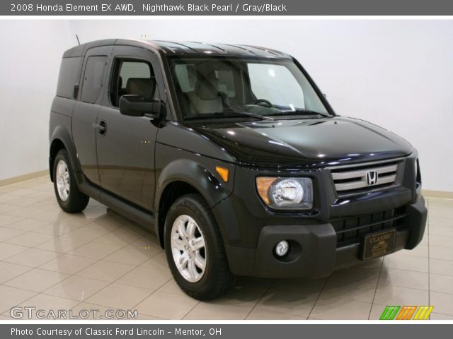 2008 Honda Element EX AWD in Nighthawk Black Pearl