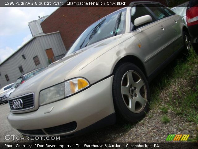 1998 Audi A4 2.8 quattro Avant in Champagne Metallic