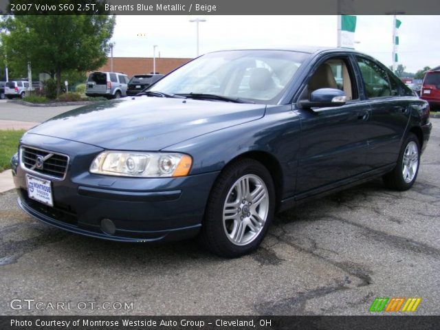 2007 Volvo S60 2.5T in Barents Blue Metallic