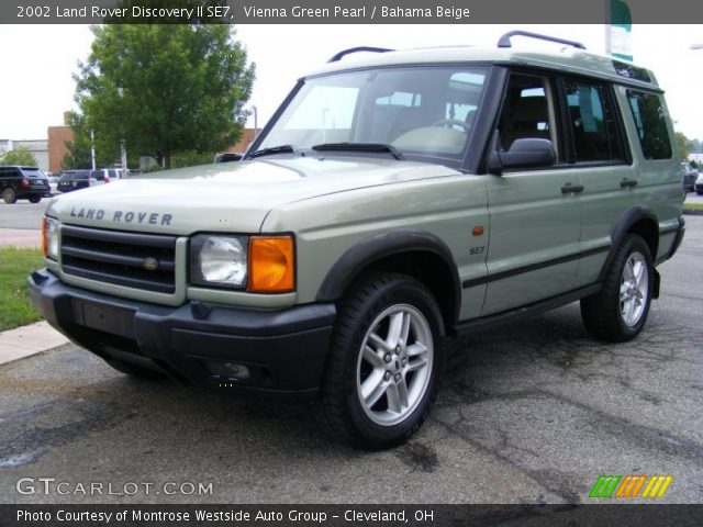 2002 Land Rover Discovery II SE7 in Vienna Green Pearl
