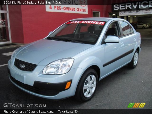 2009 Kia Rio LX Sedan in Polar Blue