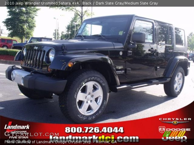 2010 Jeep Wrangler Unlimited Sahara 4x4 in Black