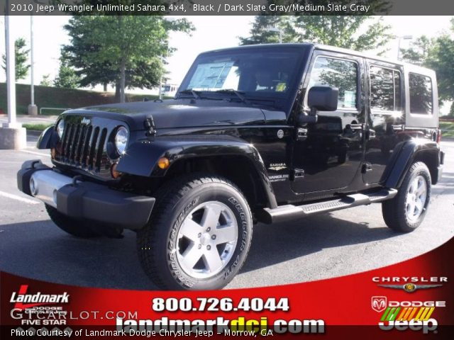 2010 Jeep Wrangler Unlimited Sahara 4x4 in Black
