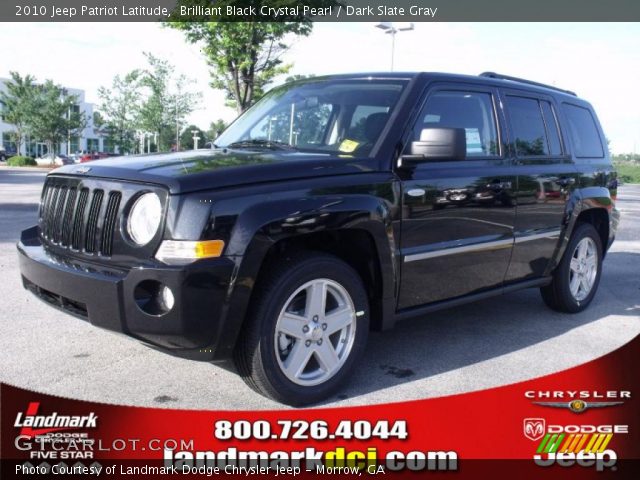 2010 Jeep Patriot Latitude in Brilliant Black Crystal Pearl
