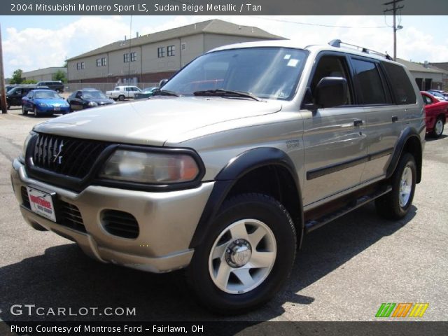2004 Mitsubishi Montero Sport LS in Sudan Beige Metallic