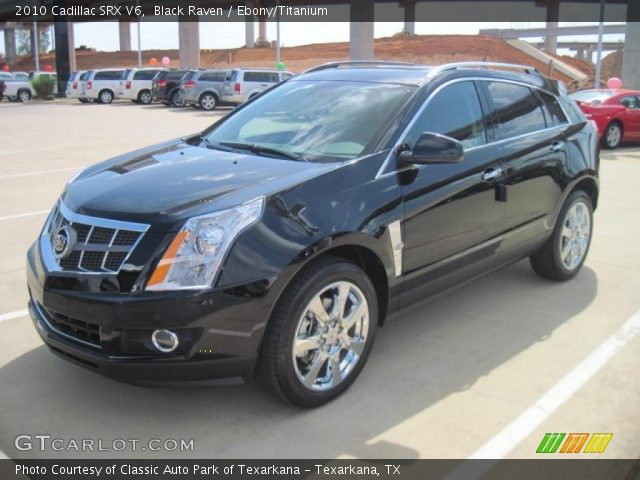 2010 Cadillac SRX V6 in Black Raven