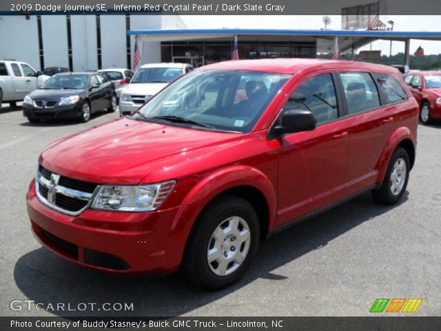 2009 Dodge Journey SE in Inferno Red Crystal Pearl