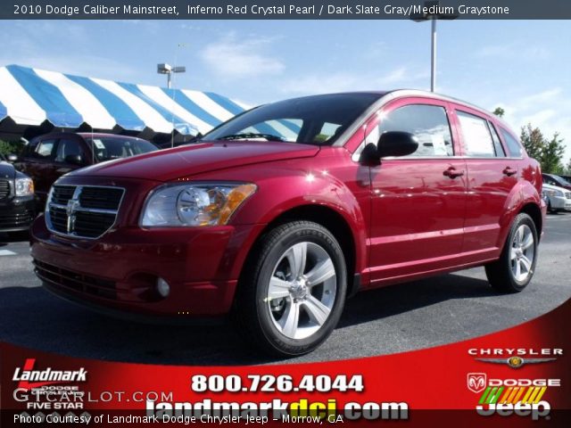 2010 Dodge Caliber Mainstreet in Inferno Red Crystal Pearl