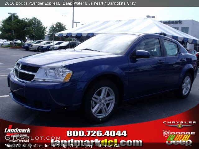 2010 Dodge Avenger Express in Deep Water Blue Pearl