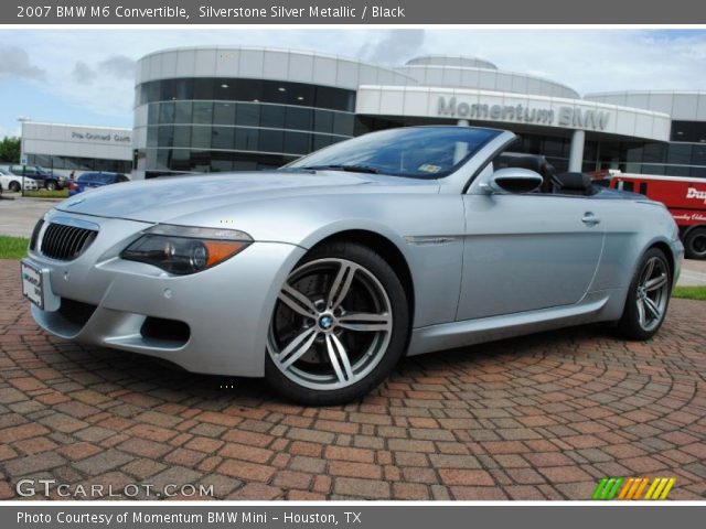 2007 BMW M6 Convertible in Silverstone Silver Metallic