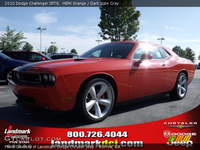 2010 Dodge Challenger SRT8 in HEMI Orange