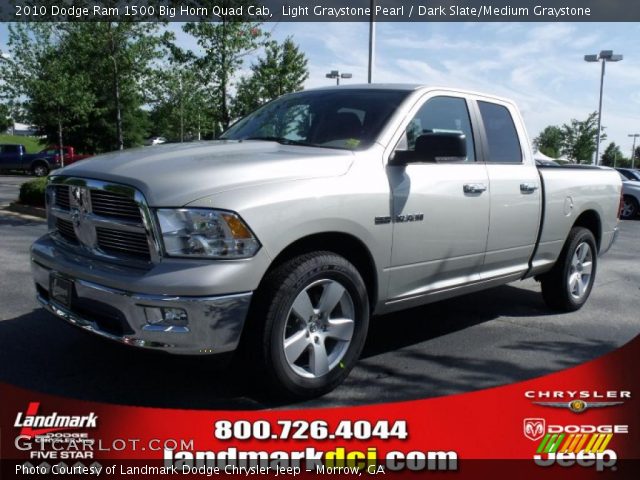 2010 Dodge Ram 1500 Big Horn Quad Cab in Light Graystone Pearl
