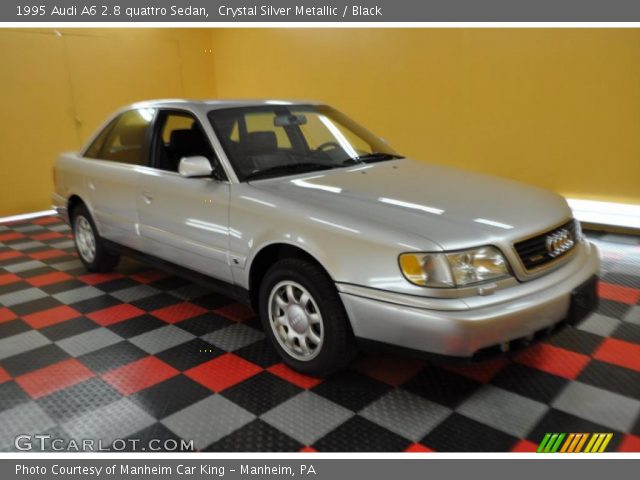 1995 Audi A6 2.8 quattro Sedan in Crystal Silver Metallic
