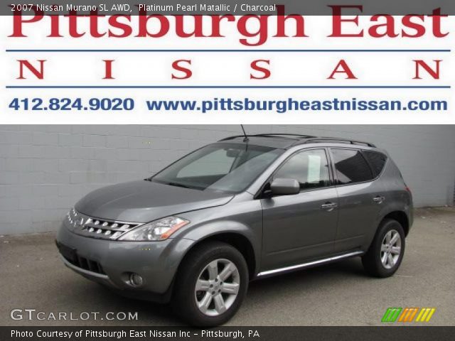 2007 Nissan Murano SL AWD in Platinum Pearl Matallic