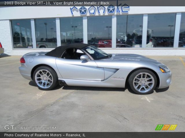 2003 Dodge Viper SRT-10 in Viper Bright Silver Metallic