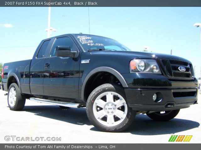 2007 Ford F150 FX4 SuperCab 4x4 in Black