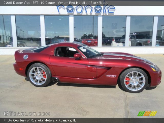 2008 Dodge Viper SRT-10 Coupe in Venom Red Metallic