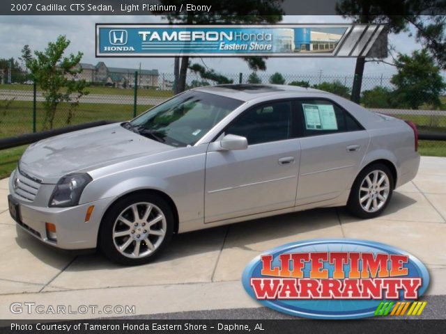 2007 Cadillac CTS Sedan in Light Platinum