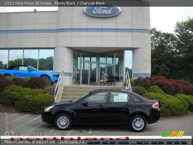 2011 Ford Focus SE Sedan in Ebony Black