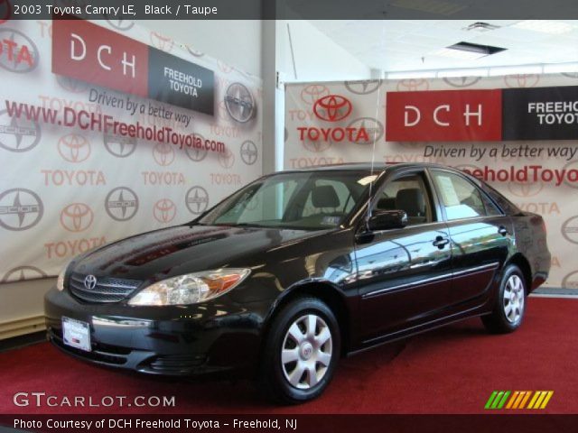 2003 Toyota Camry LE in Black