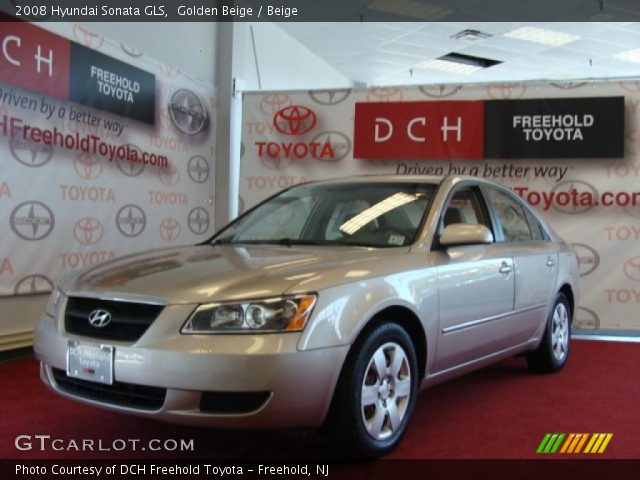 2008 Hyundai Sonata GLS in Golden Beige