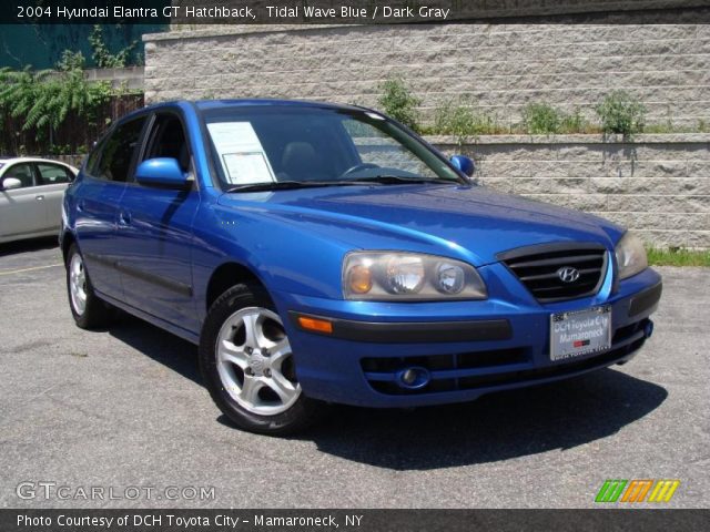 2004 Hyundai Elantra GT Hatchback in Tidal Wave Blue