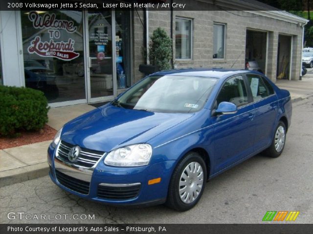 2008 Volkswagen Jetta S Sedan in Laser Blue Metallic