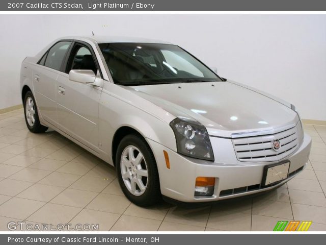 2007 Cadillac CTS Sedan in Light Platinum