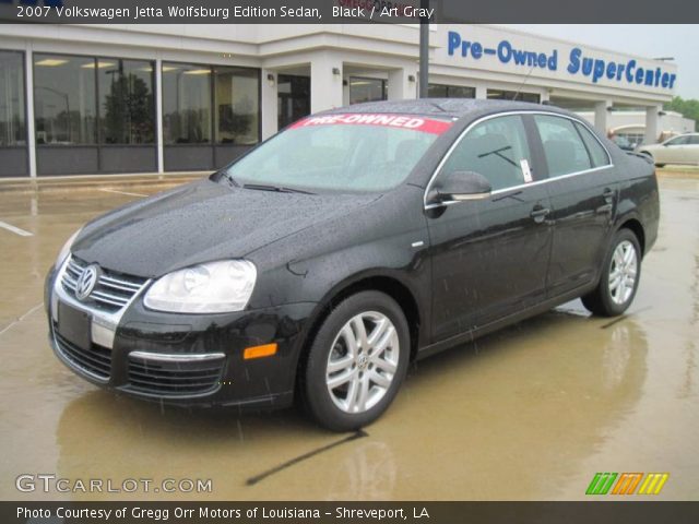 2007 Volkswagen Jetta Wolfsburg Edition Sedan in Black