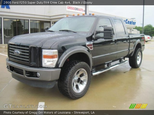 2008 Ford F250 Super Duty FX4 Crew Cab 4x4 in Black