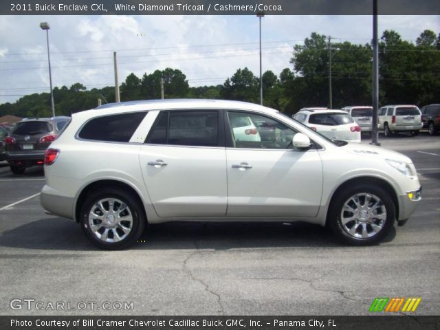 2011 Buick Enclave CXL in White Diamond Tricoat