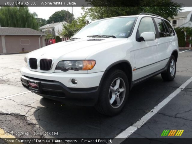2003 BMW X5 3.0i in Alpine White