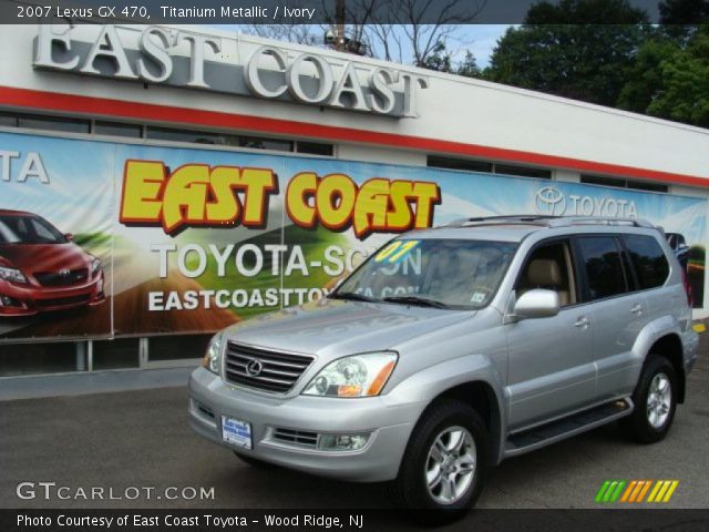 2007 Lexus GX 470 in Titanium Metallic