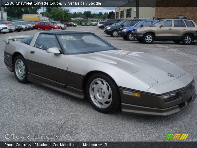 1986 Chevrolet Corvette Coupe in Silver Beige