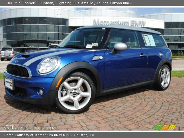 2008 Mini Cooper S Clubman in Lightning Blue Metallic
