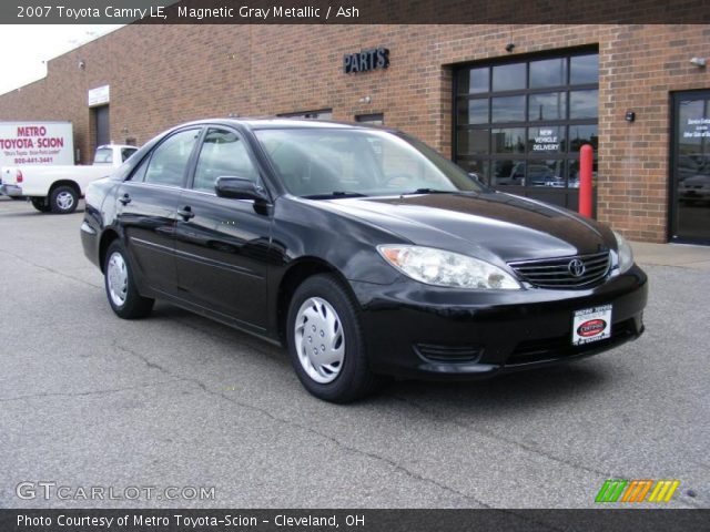 2007 Toyota Camry LE in Magnetic Gray Metallic