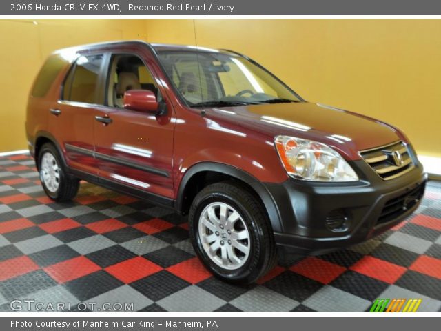 2006 Honda CR-V EX 4WD in Redondo Red Pearl