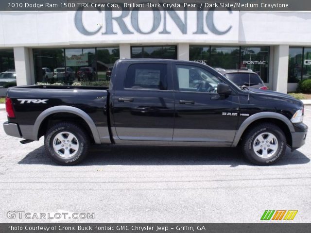 2010 Dodge Ram 1500 TRX Crew Cab in Brilliant Black Crystal Pearl