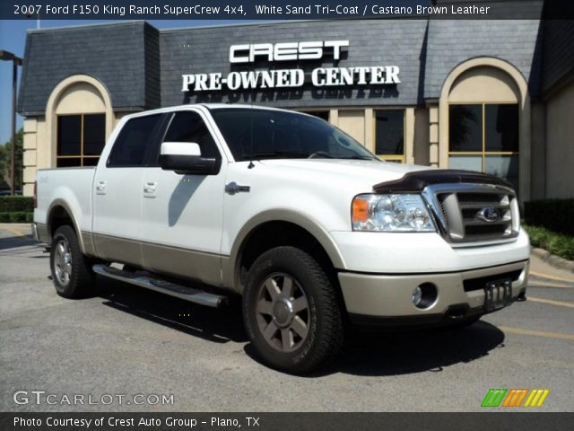 2007 Ford F150 King Ranch SuperCrew 4x4 in White Sand Tri-Coat