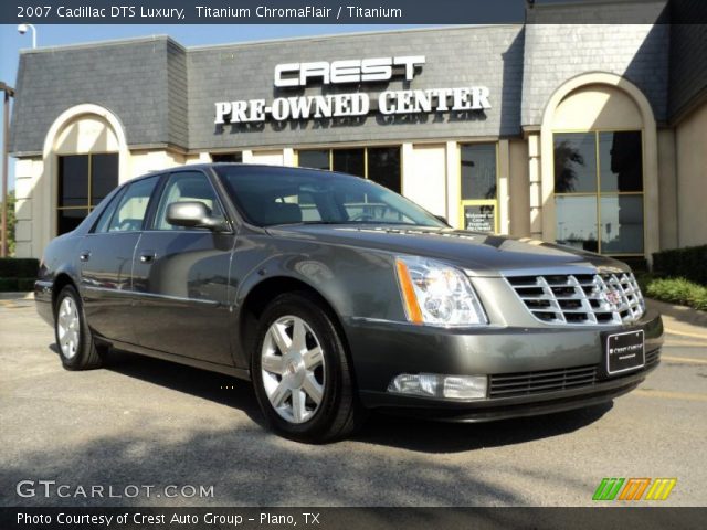 2007 Cadillac DTS Luxury in Titanium ChromaFlair