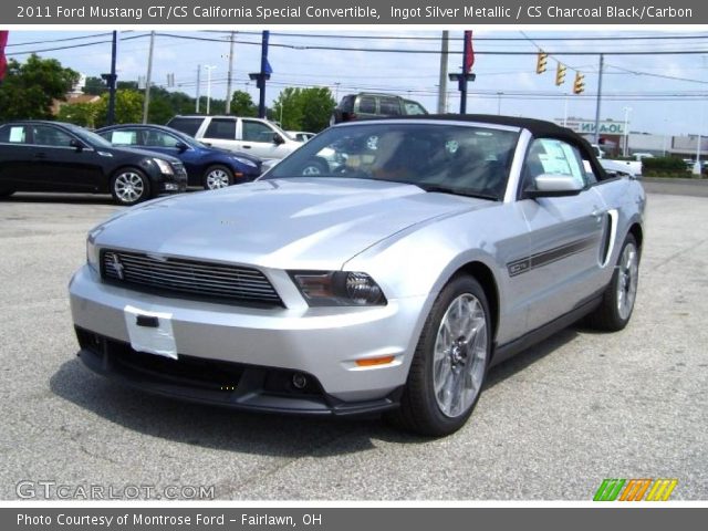 2011 Ford Mustang GT/CS California Special Convertible in Ingot Silver Metallic