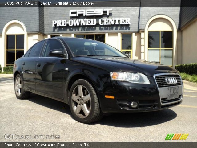 2005 Audi A4 2.0T Sedan in Brilliant Black