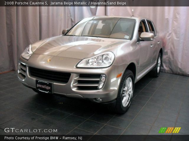 2008 Porsche Cayenne S in Jarama Beige Metallic