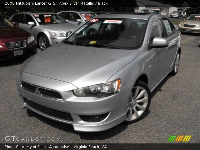 2008 Mitsubishi Lancer GTS in Apex Silver Metallic