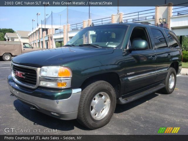 2003 GMC Yukon SLT 4x4 in Polo Green Metallic