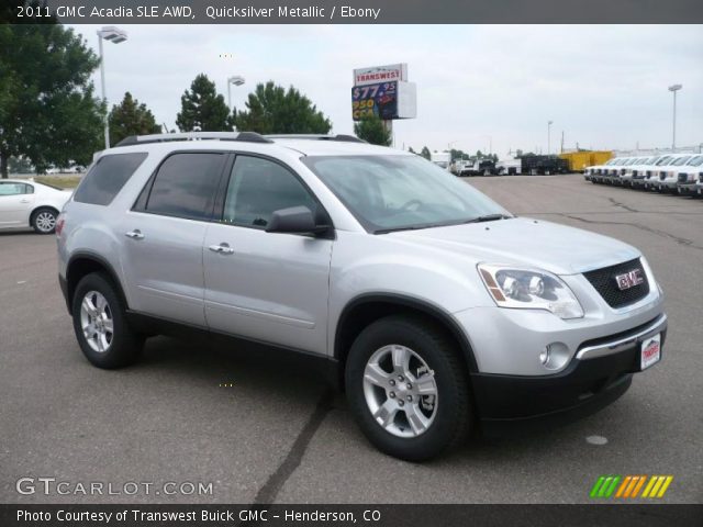 2011 GMC Acadia SLE AWD in Quicksilver Metallic