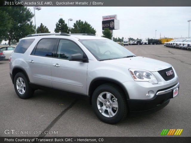 2011 GMC Acadia SLE AWD in Quicksilver Metallic